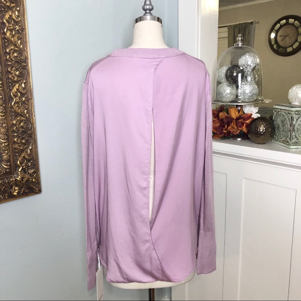 Lululemon Purple Still At Ease Sweater Pullover - Picture 5 of 7